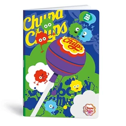 Füzet A/4 vonalas LIPAMILL 40 lapos Chupa Chups