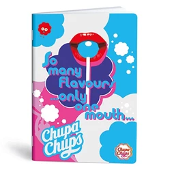 Füzet A/4 vonalas LIPAMILL 40 lapos Chupa Chups