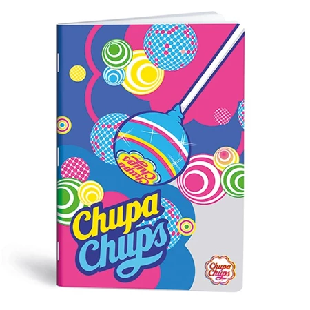 Füzet A/4 vonalas LIPAMILL 40 lapos Chupa Chups