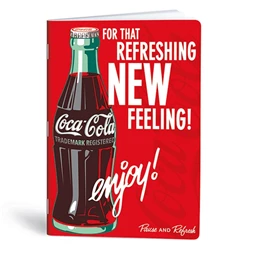 Füzet A/4 vonalas LIPAMILL 40 lapos Coca Cola
