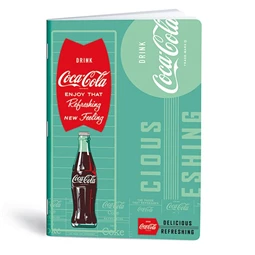 Füzet A/4 vonalas LIPAMILL 40 lapos Coca Cola