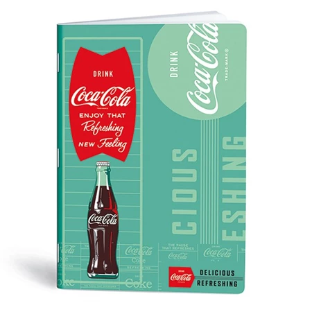 Füzet A/4 vonalas LIPAMILL 40 lapos Coca Cola