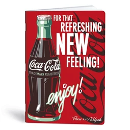 Füzet A/4 vonalas LIPAMILL 40 lapos Coca Cola