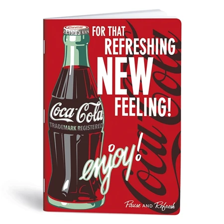 Füzet A/4 vonalas LIPAMILL 40 lapos Coca Cola