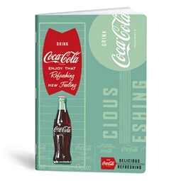 Füzet A/4 vonalas LIPAMILL 40 lapos Coca Cola