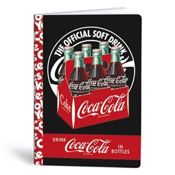 Füzet A/4 vonalas LIPAMILL 40 lapos Coca Cola