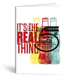 Füzet A/4 vonalas LIPAMILL 40 lapos Coca Cola