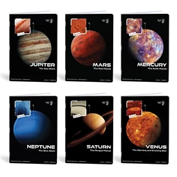 Füzet A/4 vonalas LIPAMILL 40 lapos Planet Vibe 1db, minta nem válastható