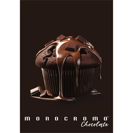 Füzet A/4 vonalas Pigna Monocromo Chocolate 38 lapos margós, minta nem választható