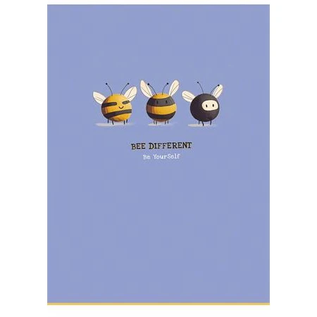 Füzet A/4 vonalas SHKOLYARYK tűzött 40lap Bee different, vegyes