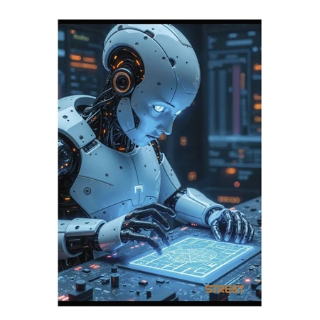 Füzet A/4 vonalas STREET 54 lapos AI margóval