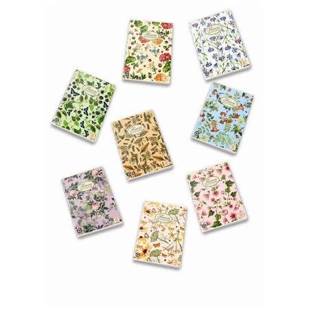Füzet A/5 vonalas PIGNA 42 lapos Nature Flowers 21-42 vegyes minta, szín nem választható