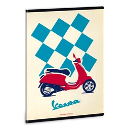 Füzet A/5 kockás ARS UNA 40lap Vespa Feelings