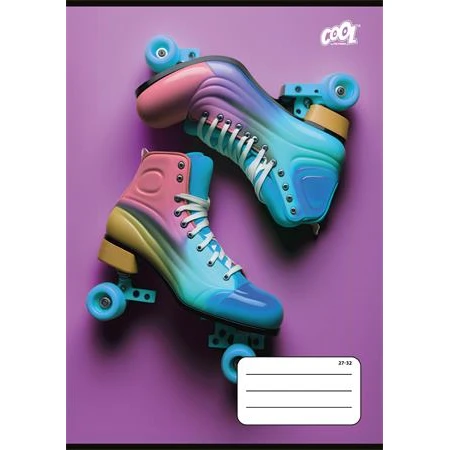 Füzet A/5 kockás COOL BY VICTORIA "Pop Stars", 32 lapos, 27-32