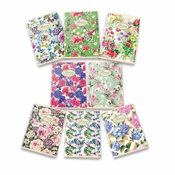 Füzet A/5 kockás PIGNA 42 lapos Nature Flowers 27-42 vegyes, minta nem választható