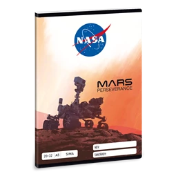 Füzet A/5 sima ARS UNA 32lap NASA-1 holdjáró 20-32