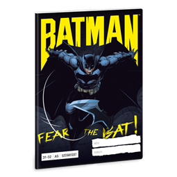 Füzet A/5 szótár ARS UNA 32lap Batman 31-32