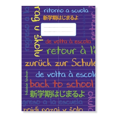 Füzet A/5 szótár PD 32 lapos Words vegyes 31-32 vegyes, szín nem válaszható