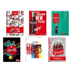 Füzet A/5 vonalas 50lapos Bestbuy Coca-Cola vegyes, minta nem választható