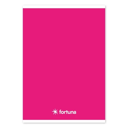 Füzet A/5 vonalas FORTUNA Monocolor 32 lapos magenta