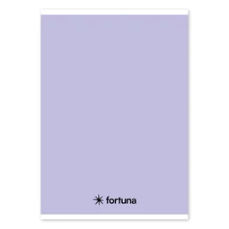 Füzet A/5 vonalas FORTUNA Monocolor 32 lapos pasztel lila