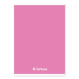 Füzet A/5 vonalas FORTUNA Monocolor 32 lapos rózsaszín