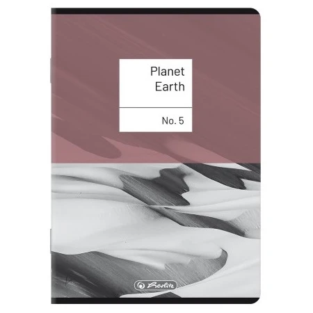 Füzet A/5 vonalas HERLITZ 32lap Earth 21-32 vegyes, szín nem választható