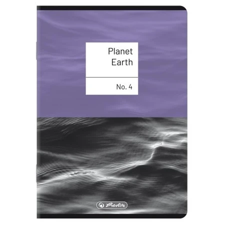 Füzet A/5 vonalas HERLITZ 32lap Earth 21-32 vegyes, szín nem választható