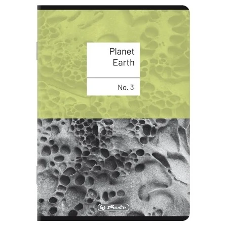 Füzet A/5 vonalas HERLITZ 32lap Earth 21-32 vegyes, szín nem választható