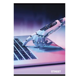 Füzet A/5 vonalas STREET 54 lapos AI margóval