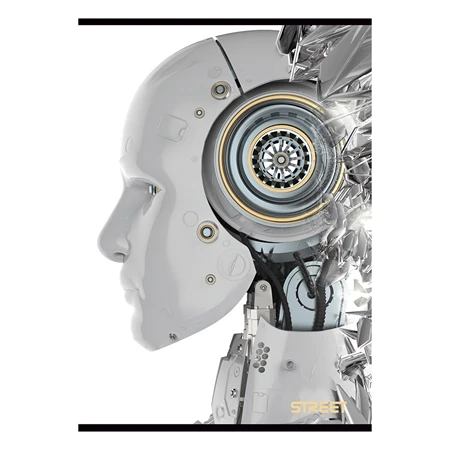 Füzet A/5 vonalas STREET 54 lapos AI margóval