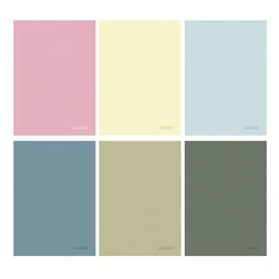 Füzet A/5 vonalas STREET 54 lapos Colours margóval