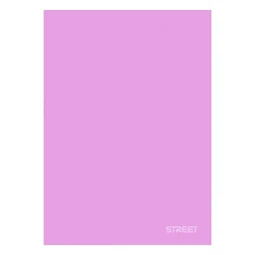 Füzet A/5 vonalas STREET 54 lapos Colours margóval