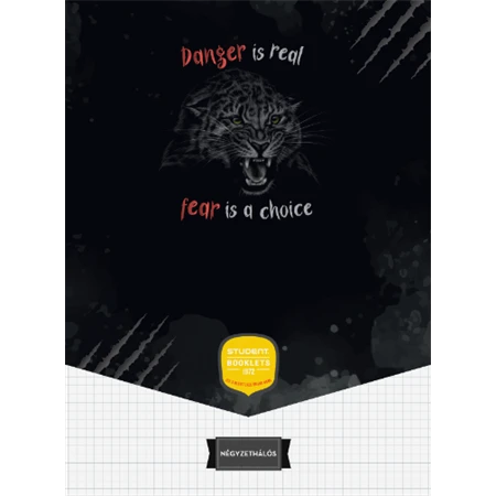 Füzet A/4 kockás ICO STUDENT ART 32lap 81-32 többfajta borító mintával, szín nem választható