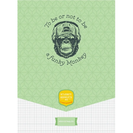 Füzet A/4 kockás ICO STUDENT ART 32lap 81-32 többfajta borító mintával, szín nem választható