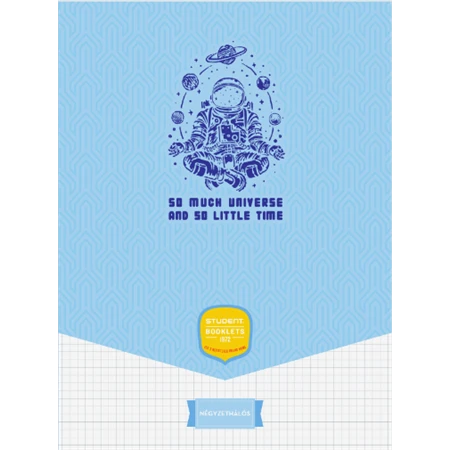 Füzet A/4 kockás ICO STUDENT ART 32lap 81-32 többfajta borító mintával, szín nem választható