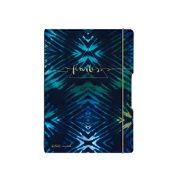 Füzet A/4 kockás-vonalas HERLITZ 2x40 lapos My Book Batik Fearless