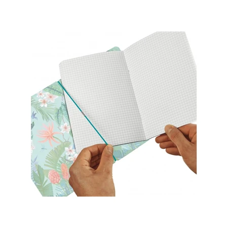 Füzet A/4 kockás-vonalas HERLITZ 2x40 lapos My Book LadyLike Jungle