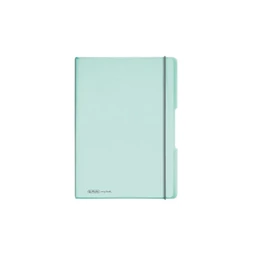Füzet A/4 kockás-vonalas HERLITZ 2x40 lapos My Book pasztel zöld, cserélhető lapok