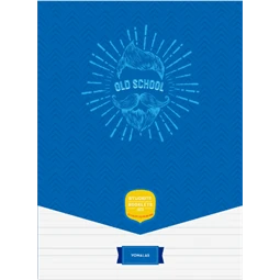 Füzet A/4 vonalas ICO STUDENT ART 32lap 81-32 többfajta borító mintával, szín nem választható