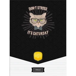 Füzet A/4 vonalas ICO STUDENT ART 32lap 81-32 többfajta borító mintával, szín nem választható