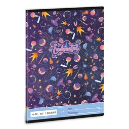 Füzet A/5 1.osztály vonalas ARS UNA 32lap Enchanted 14-32