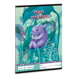 Füzet A/5 1. osztályos vonalas ARS UNA 32lap Mon Mignon 14-32