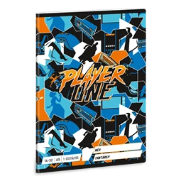 Füzet A/5 1. osztályos vonalas ARS UNA 32lap Player One 14-32