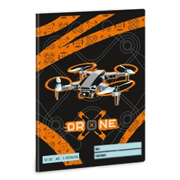 Füzet A/5 3.osztály vonalas ARS UNA 32lap Drone X 12-32
