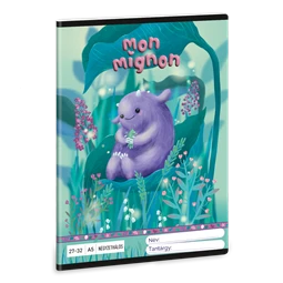 Füzet A/5 kockás ARS UNA 32lap Mon MIgnon 27-32
