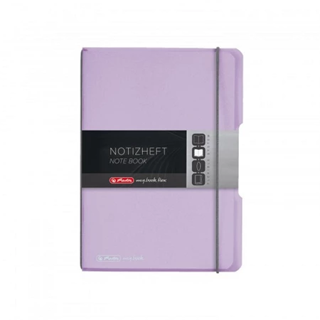 Füzet A/5 kockás HERLITZ My Book cserélhető lapok 40 lapos Pasztel Lila 27-32