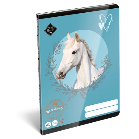 Füzet A/5 kockás LIZZYSULI 32lap Wild Beauty Sport Club 27-32