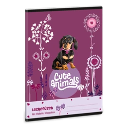 Füzet A/5 lecke ARS UNA Cuki állatok Puppy