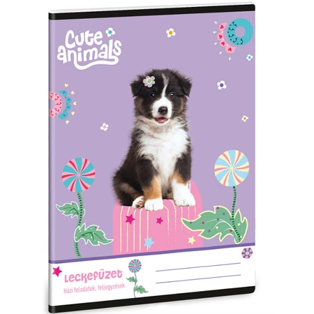 Füzet A/5 lecke ARS UNA Cute animals-Aussie
